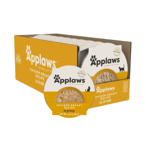 ابلاوز طعام رطب صدور الدجاج مع الأرز للقطط 10 حبة