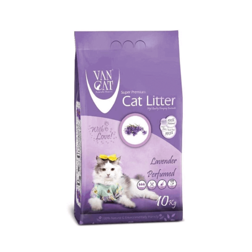 فان كات رمل للقطط بينتويت أبيض رائحة لافيندر 13 لت...