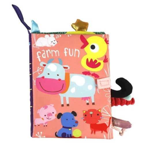 مجموعة الكتب القماشية الملونة