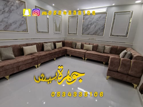 Tailoring according to the request, price per meter 400, and includes communication in all areas of Jazan, and includes the golden...