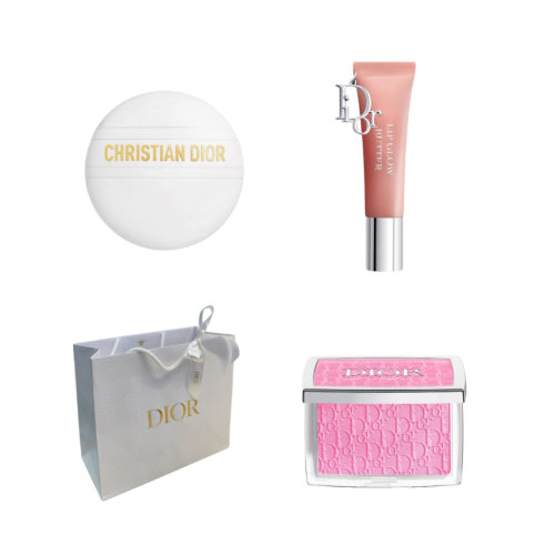 قلوس ديور+مرطب ديور لليدين+بلاشر ديور +كيس ديور