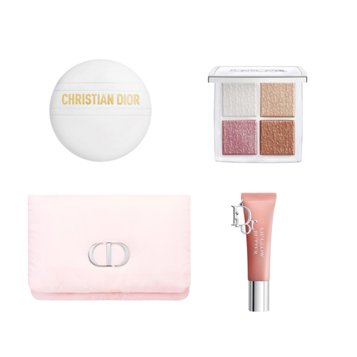 شنطه ميك اب ديور+هايلات ديور+قلوس ديور+مرطب ديور ل...