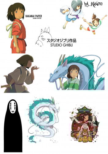 استكرات Spirited Away