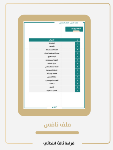 ملف نافس لغتي ثالث