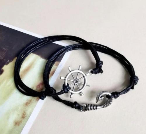 طقم اسوارتين سوداء