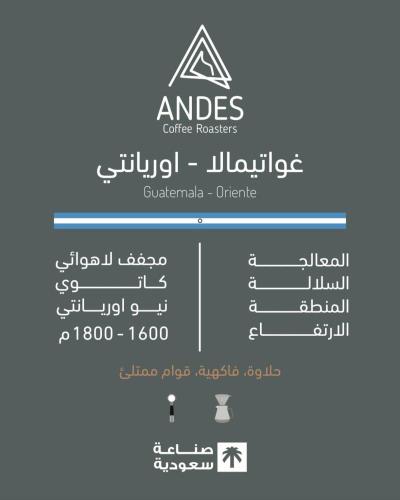 غواتيمالا - اوريانتي 250g - محمصة أنديز