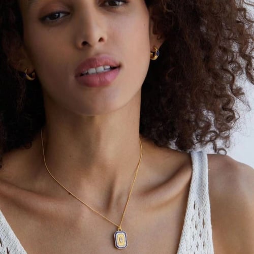 قلادة Dual فضة استرليني 925