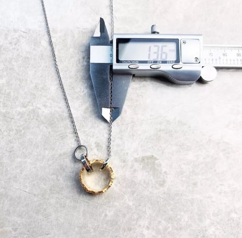 قلاده تاج الملكة الزابيث فضة 925