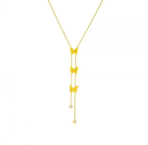 سلسال الفراشات المميزة 18K