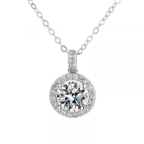 سلسال اسطواني فضة 925