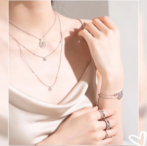 قلادة ميسيكا MY TWIN 2 RANGS المزدوجة