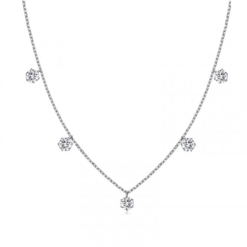 عقد الماس النجوم 2.5قيراط