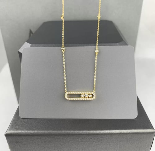 قلادة ميسيكا ثلاث فصوص متحركة