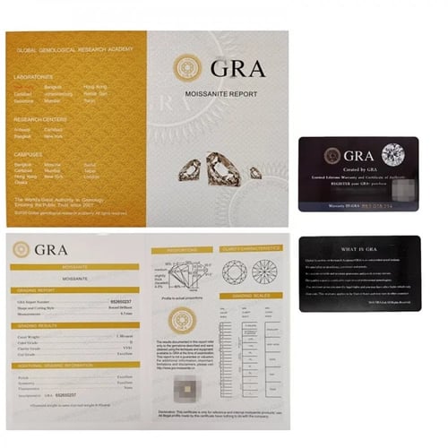 عقد جناح الملاك الماس مويسانيتي 3قيراط