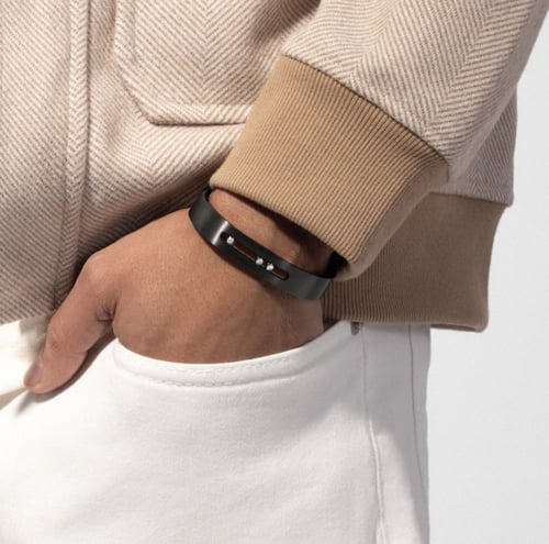 سوار ميسيكا رجالي دائري MOVE TITANIUM