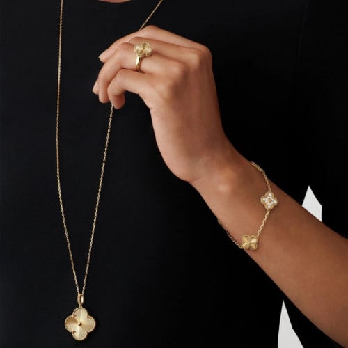 عقد فان كليف ماجيك ألامبرا طويل،حلية واحدة زخرفية