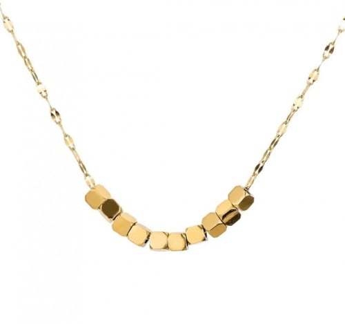 قلاده المكعبات المميز 18K