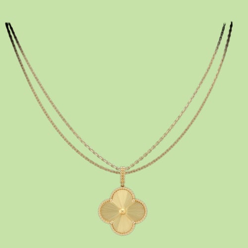 عقد فان كليف ماجيك ألامبرا طويل،حلية واحدة زخرفية