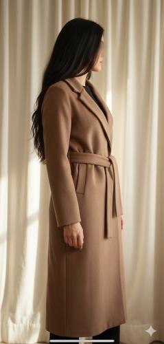 معطف بني - Brown coat
