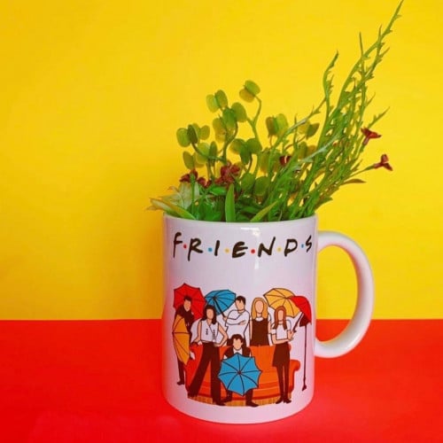 friends كوب تصميم فريندز