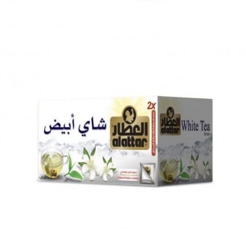 شاي أبيض طبيعي20كيس+2