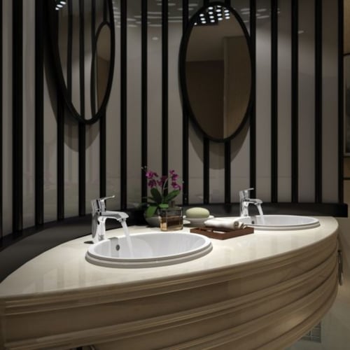 خلاط مغسلة باشون