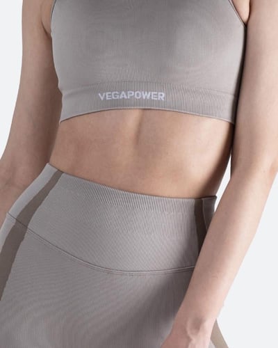 Sand Seamless Vega Bra