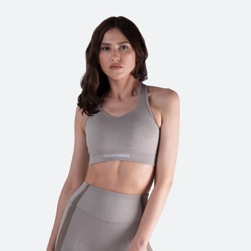 Sand Seamless Vega Bra