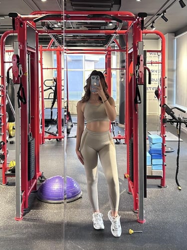 Sand Seamless Vega Leggings