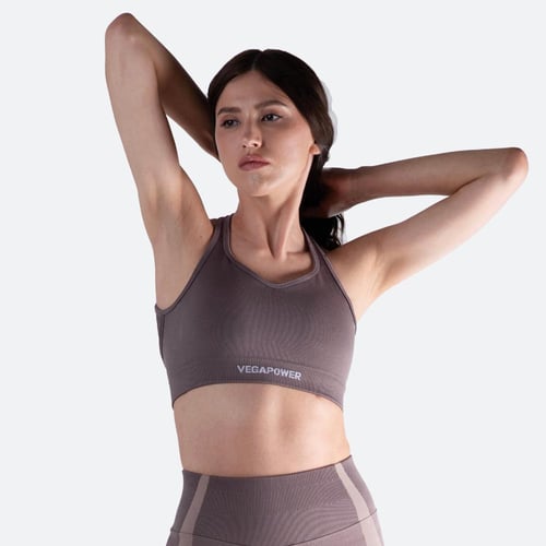 Mocha Seamless Vega Bra