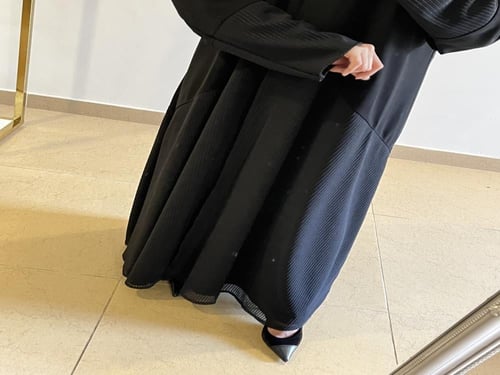 E6 - كريب سيراميك وتُل مخطط