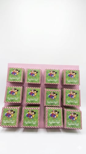 توزيعات اشكال منوعه 12 حبه معبأه