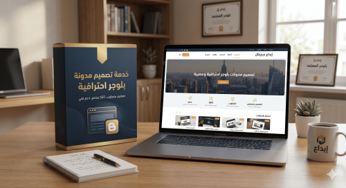 خدمة تصميم موقع على بلوجر أحترافي