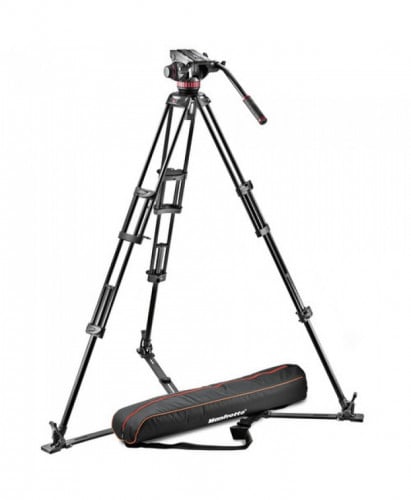 Manfrotto Mvh502A Head, 546B Tripod With Carry Bag