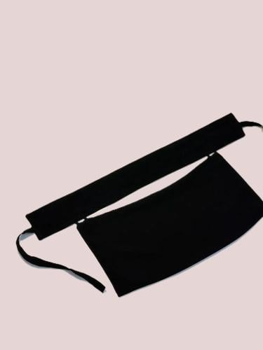 نقاب قصير مقوى- مطاط مزدوج