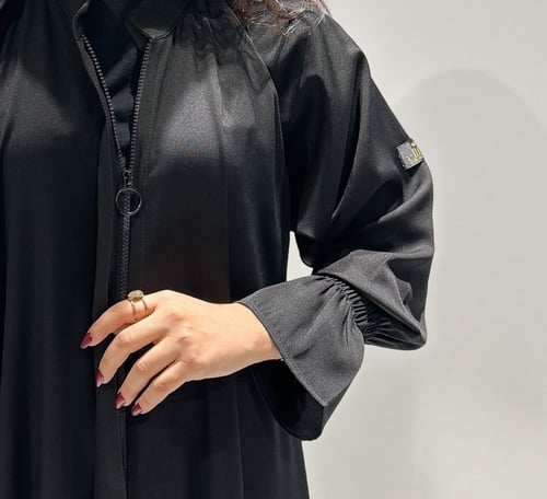 عباية يومية كلوش سحاب كامل