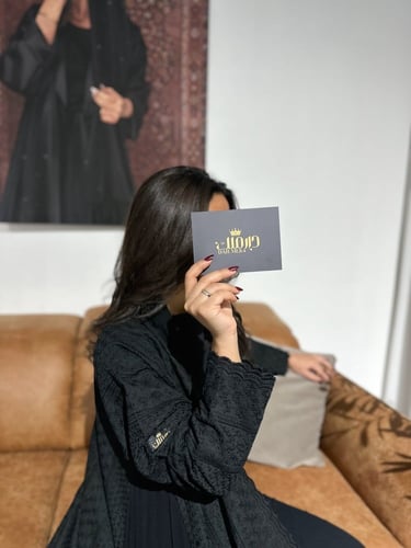 عباية الجميلات - لون أسود