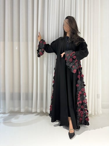 عباية الورود