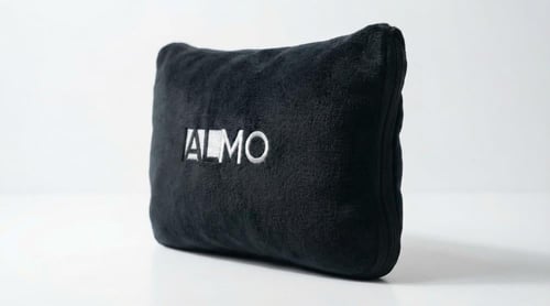 بطانية سفر - لون أسود