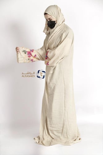 طرحه عبايه مطرز (سلسله)