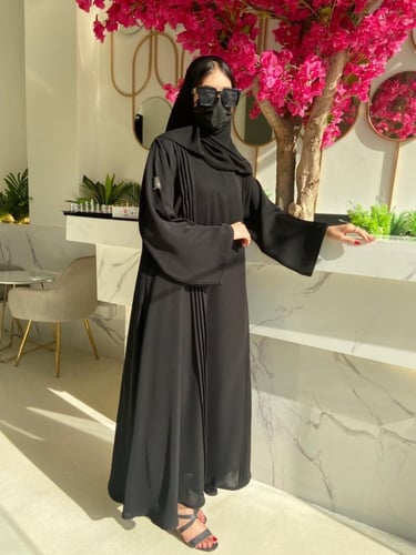 عبايه كلوش مسكر