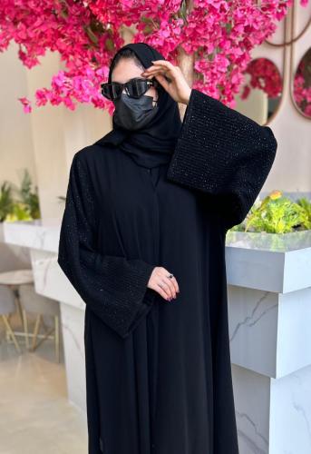 عبايه نص كلوش سهره