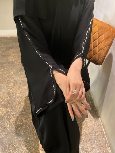 عبايه شك وفتحه بالكم