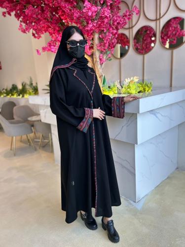 عبايه ربع كلوش قلاب كشميري