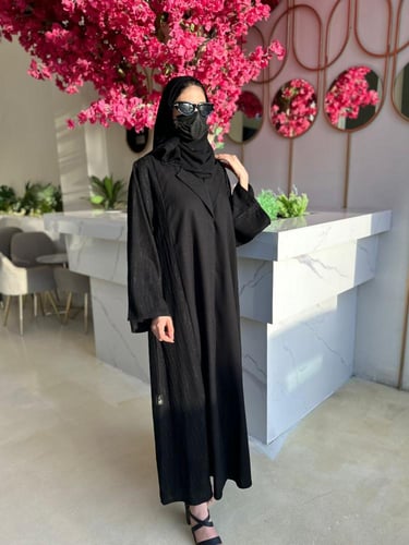 عبايه قلاب نص كلوش