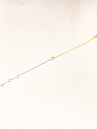 أساور خيوط وفضة- دائرة