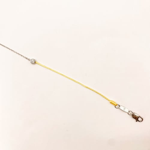 أساور خيوط وفضة- دائرة