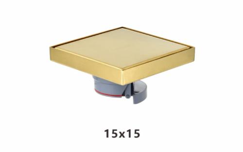 صفاية بلاط ذهبي مطفي قص ليزر 15x15