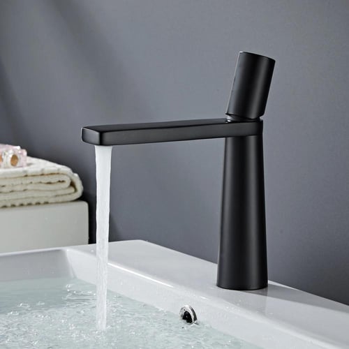 خلاط مغسله اسود موديرن