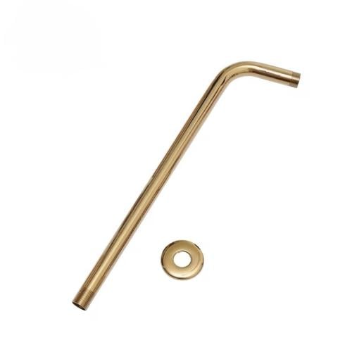 ماسوره دش مدور ذهبي من الجدار 40 سم